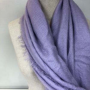 Soft Warm Lilac Scarf
